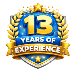 13 Years of Experience