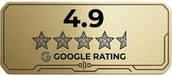 4.9 Google rating